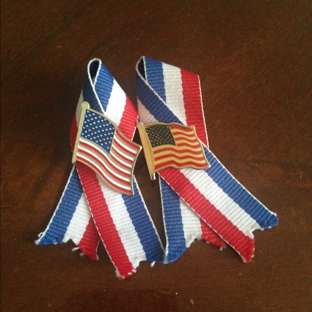 American flag pins